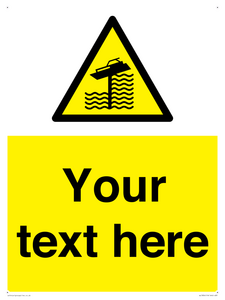 Custom warning grounding on weir